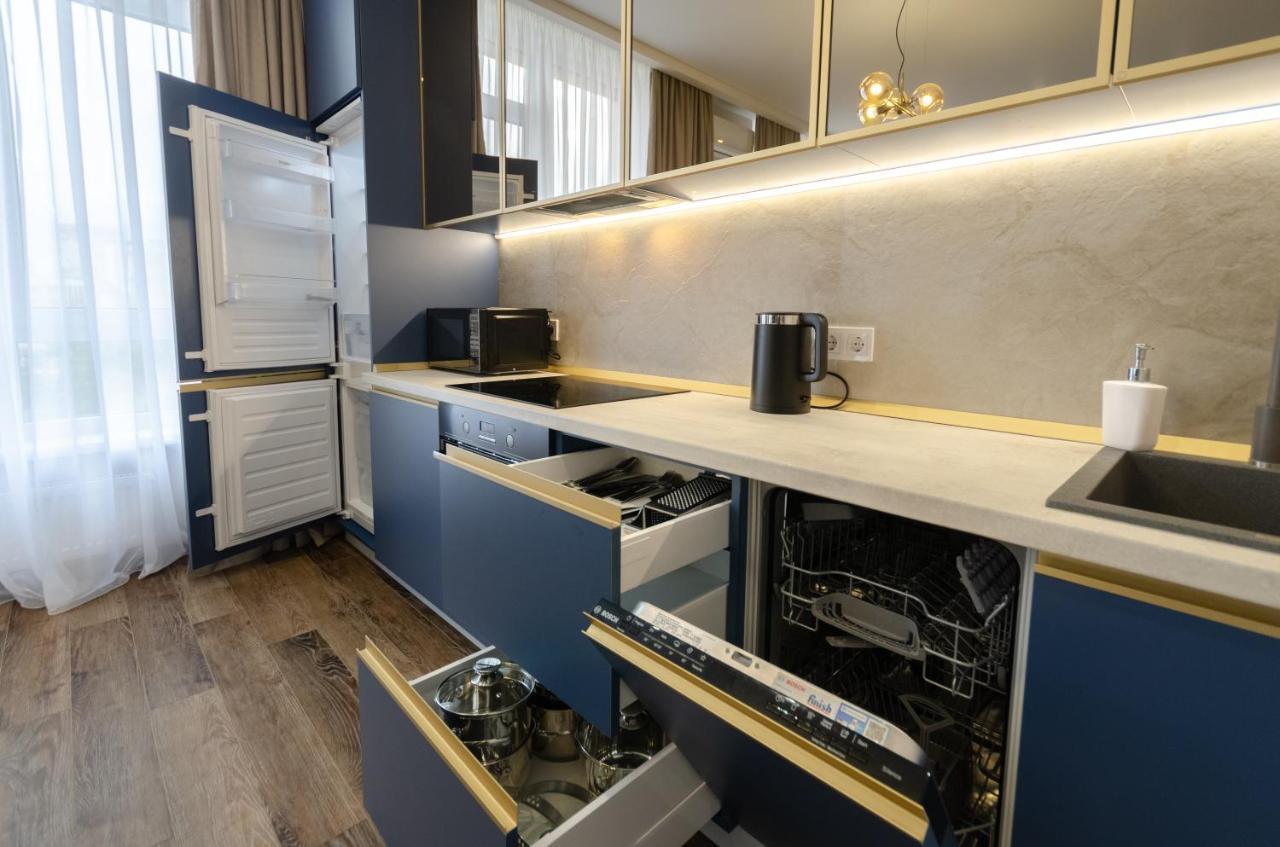 Petrovdom Ж38 In Luxury Apartments At 68 Zhylyanska Street,38 Perlyna 基輔 外观 照片