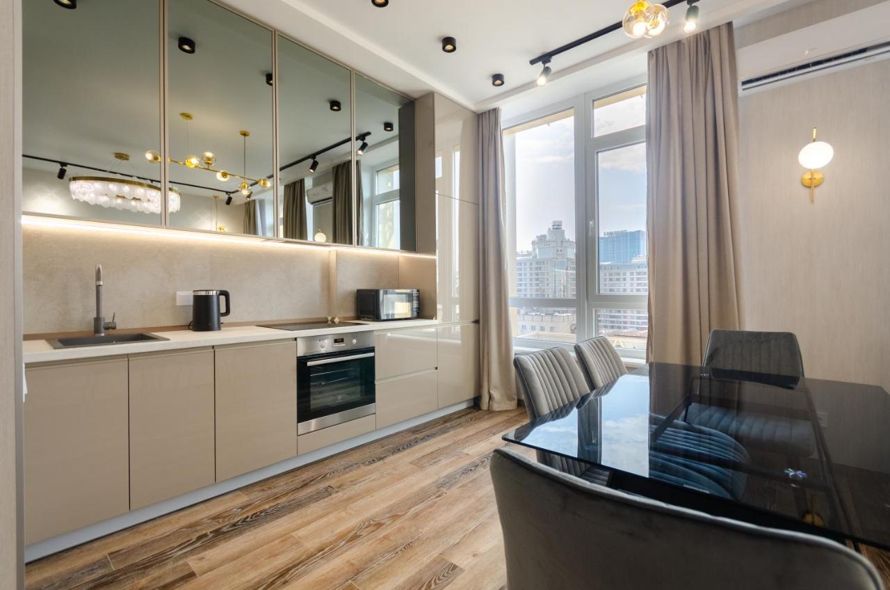Petrovdom Ж38 In Luxury Apartments At 68 Zhylyanska Street,38 Perlyna 基輔 外观 照片